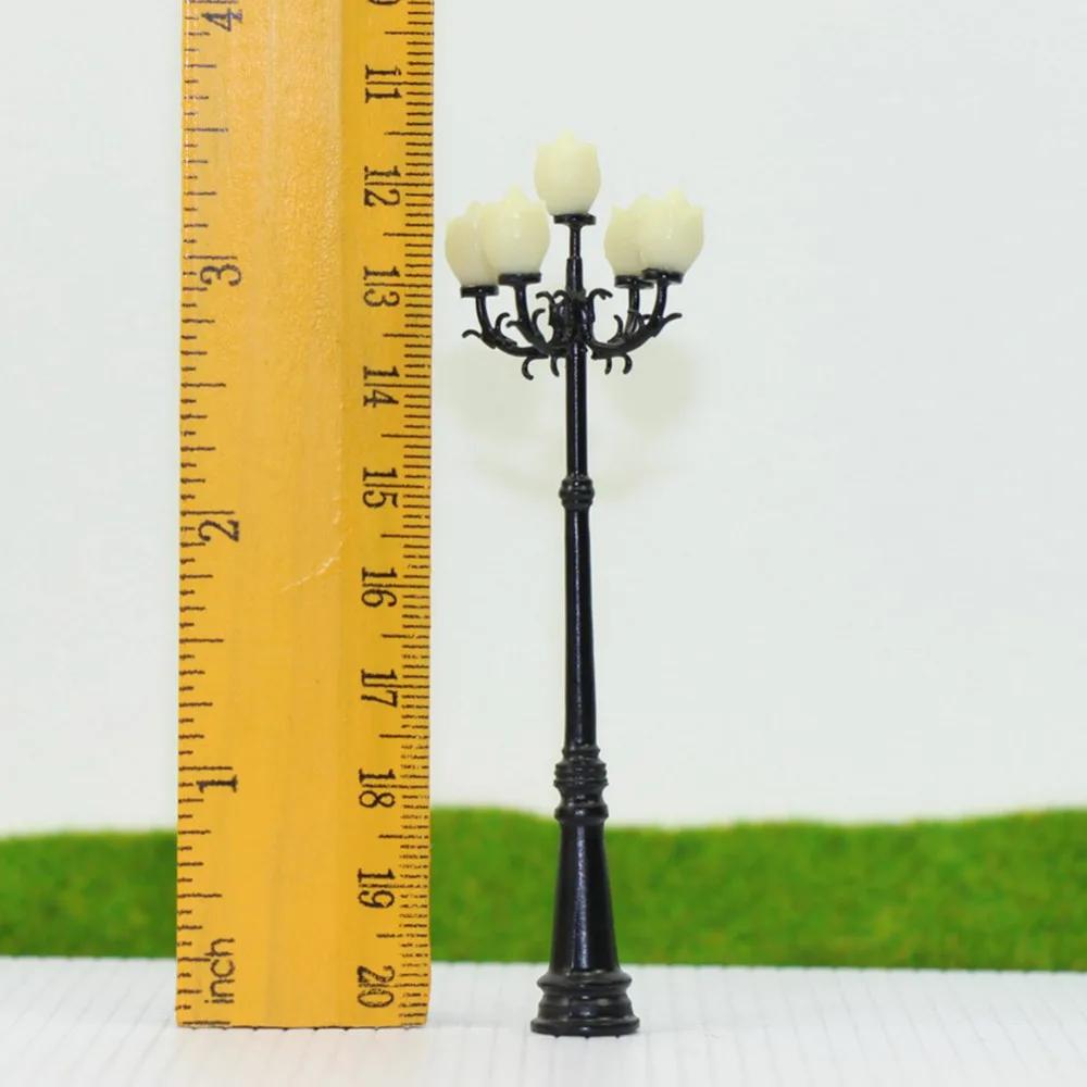 LYM41 2pcs HO Scale Model Railway Street Lamps 4 LYM41 2pcs HO Scale Model Railway Street Lamps - Image 4