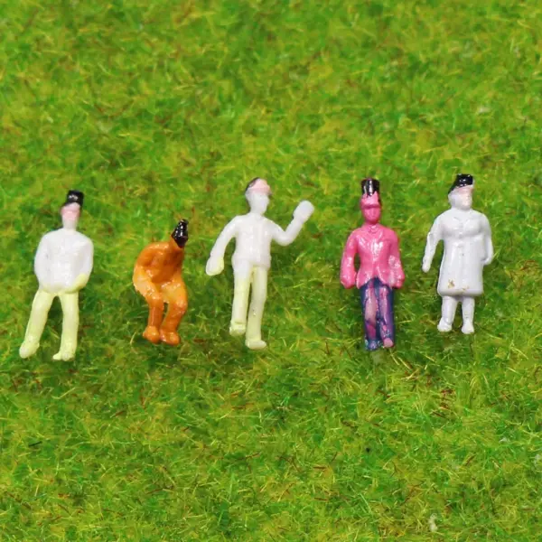 Model Railway Figures 1:200 Z Scale Set of 100 - Image 3