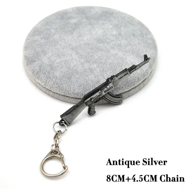 AK-47 Metal Replica Keychain Model 8 AK-47 Metal Replica Keychain Model - Image 8