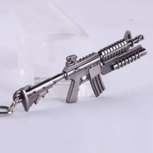 AK-47 Metal Replica Keychain Model 90 HTB1yFFSkZnI8KJjSspeq6AwIpXah 2