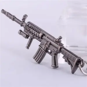 AK-47 Metal Replica Keychain Model 82 HTB1zEt9kZnI8KJjSsziq6z8QpXaM 2