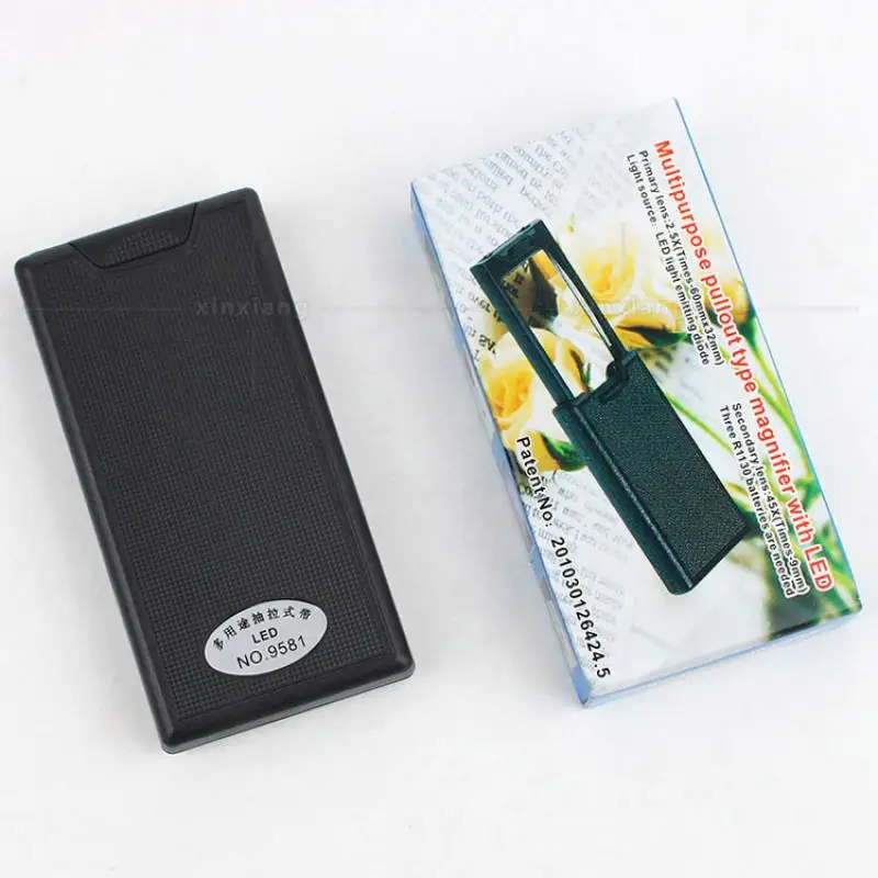 2.5X 45X LED Magnifying Glass with Light 5 2.5X 45X LED Magnifying Glass with Light - Image 5