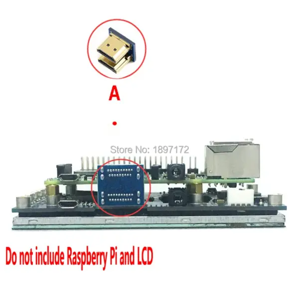 HDMI Adapter for Pi3B+ and Pi4B Devices - Image 2