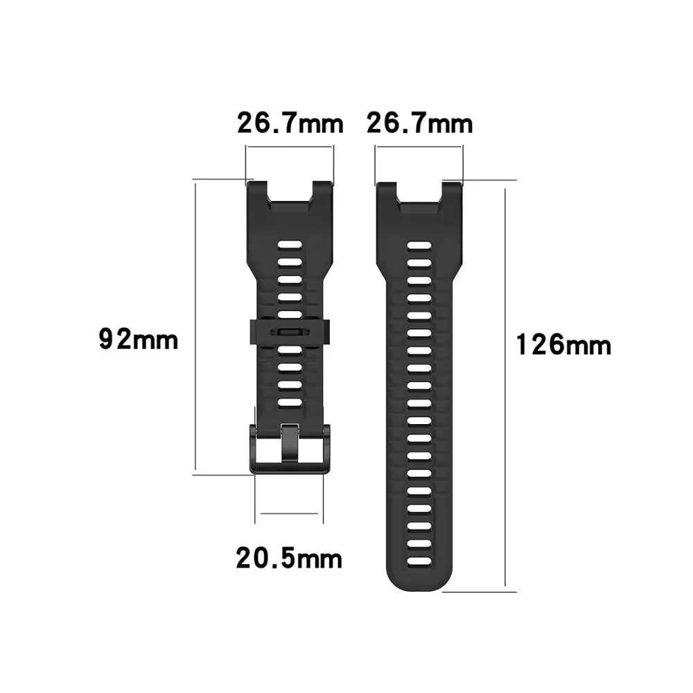 Silicone Watchband for Amazfit T-Rex A1918 5 Silicone Watchband for Amazfit T-Rex A1918 - Image 5