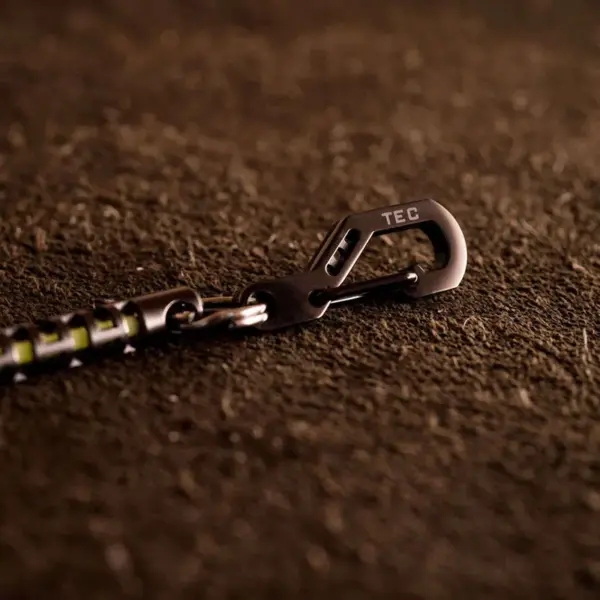 Stainless Steel Python Clip Keychain Accessory - Image 3