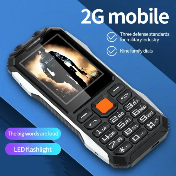 MAFAM D1688DFC Rugged Dual SIM Mobile Phone - Image 3