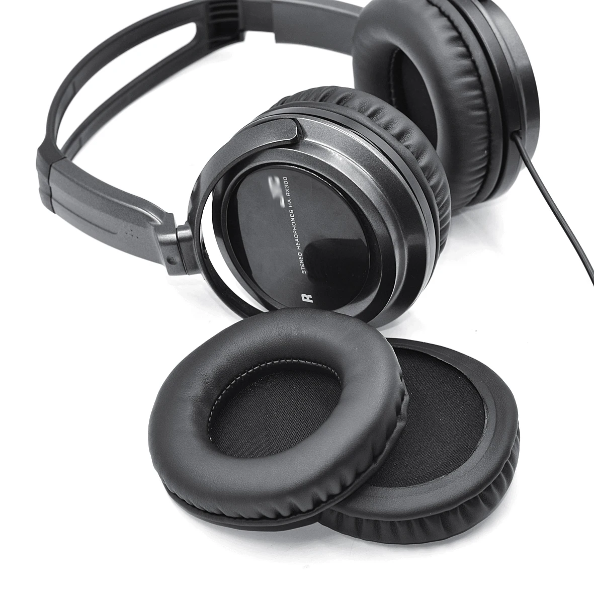 Replacement Ear Pads for JVC HA-RX300 Headphones 2 Replacement Ear Pads for JVC HA-RX300 Headphones - Image 2