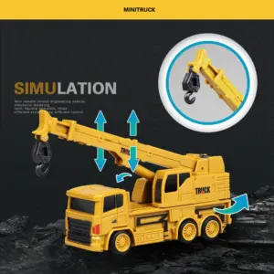 1:64 Mini Remote Control Construction Vehicle 16 Habd469dcab7f43f7a19255b59a56094eE 1