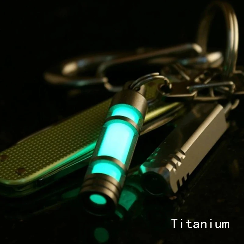 Titanium Embrite Glow Keychain Fob 9 Titanium Embrite Glow Keychain Fob - Image 9