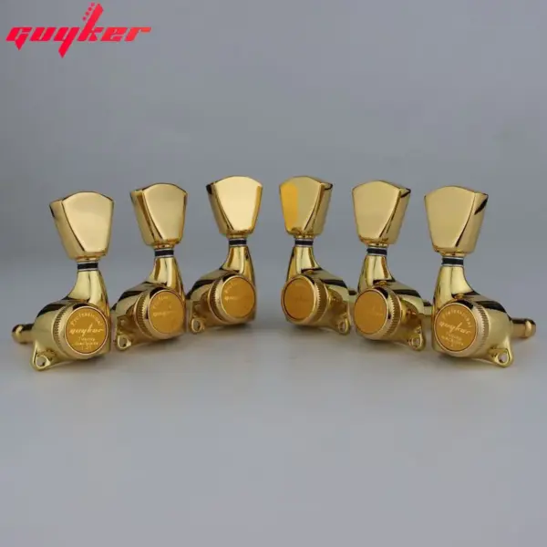 GUYKER Gold Lock String Tuners for Electric Guitar - Image 3