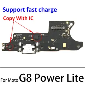Micro USB Charger Port Flex Cable for Moto G8
