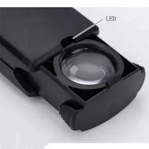 30X Black Handheld Magnifier for Inspection 11 Hb790be8843d041a9a89dc3db2cf26934J