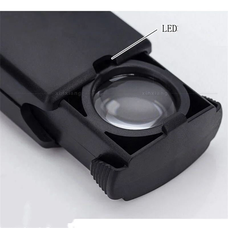 30X Black Handheld Magnifier for Inspection 6 30X Black Handheld Magnifier for Inspection - Image 6