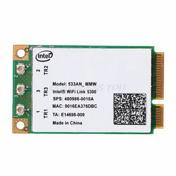 Intel WiFi Link 5300 Mini PCIe Card 450Mbps - Image 2