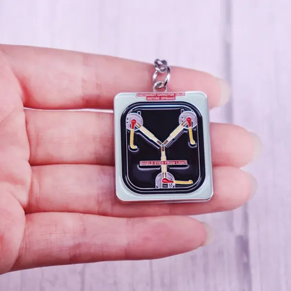 Back to the Future Flux Capacitor Keychain - Image 2