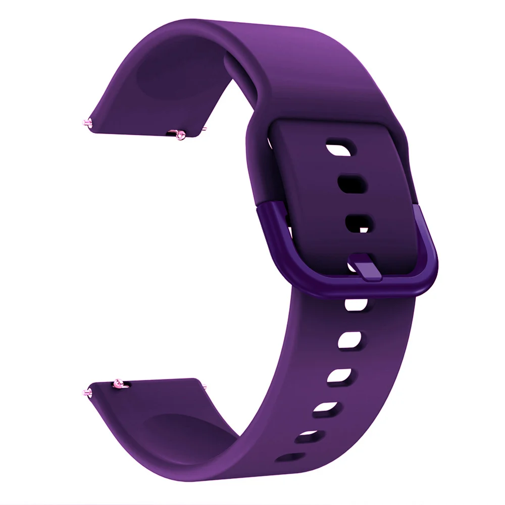 20mm Silicone Strap for Amazfit GTS 2 Mini and More 16 20mm Silicone Strap for Amazfit GTS 2 Mini and More - Image 16