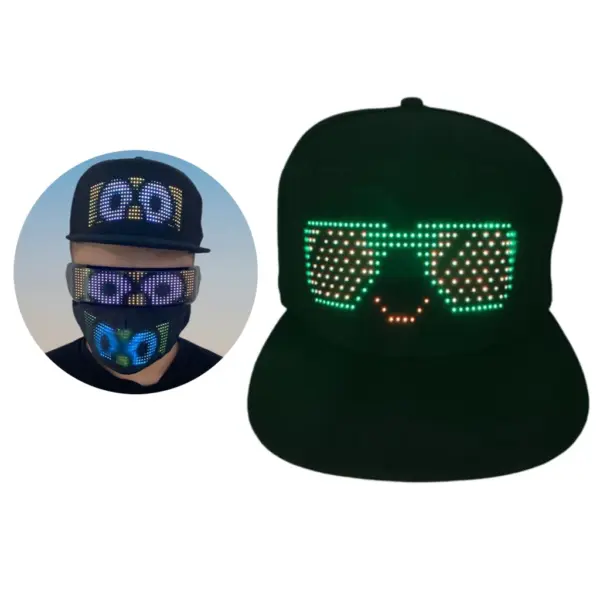 Luminous LED Customizable Cap for Parties - Image 6