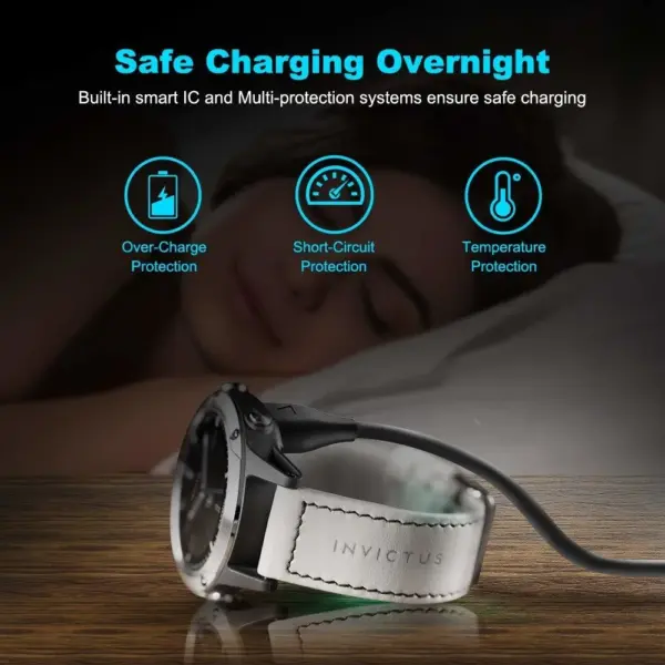 1 Meter USB Type C Charging Cable for Garmin Fenix Series - Image 2