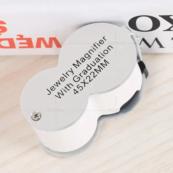 45X Portable Magnifying Loupe with LED Light - Image 3