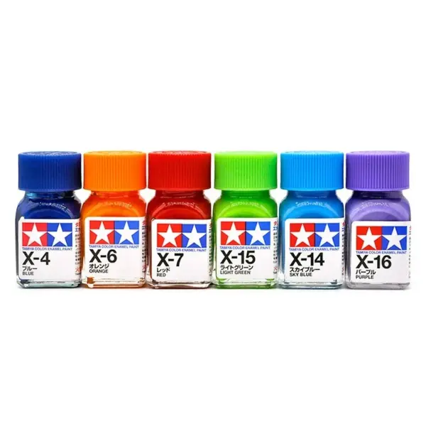 10ml Tamiya Enamel Paint X1-X24 for Modeling - Image 2