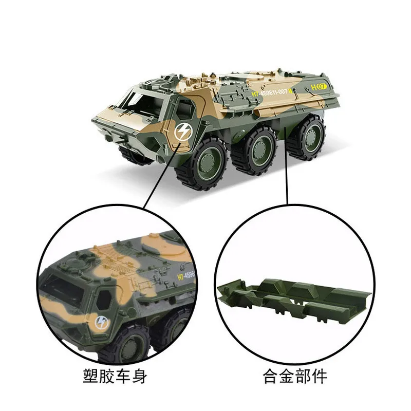 Metal Military Tank Clockwork Toy Model 4 Metal Military Tank Clockwork Toy Model - Image 4