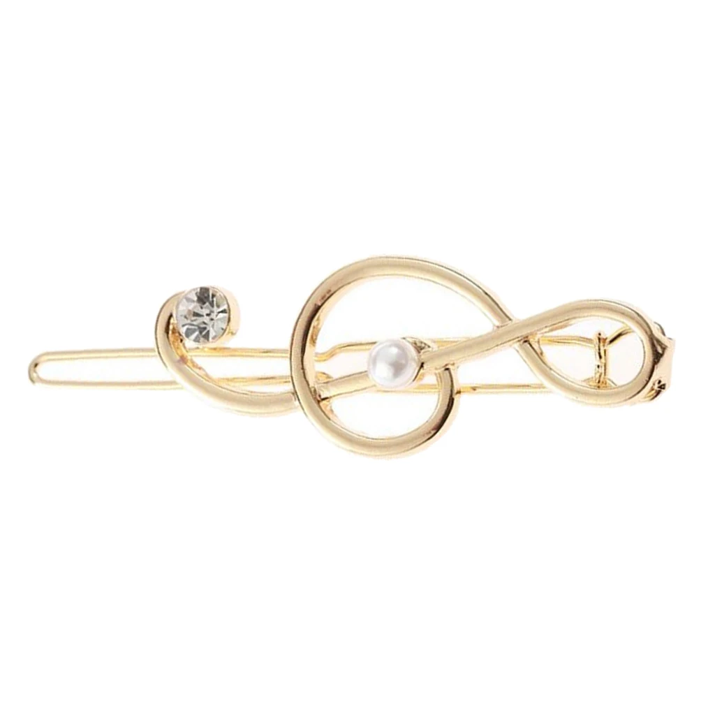 Geometric Music Note Hairpin Clip for Women 8 Geometric Music Note Hairpin Clip for Women - Image 8