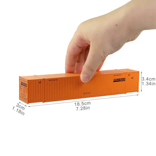 HO Scale 53ft Shipping Container Model - Image 3