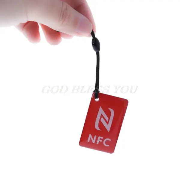 Colorful NFC Tags with Black Cord Set - Image 4