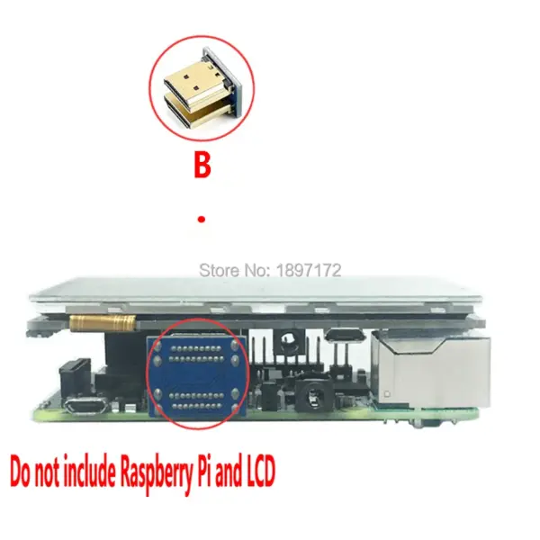 HDMI Adapter for Pi3B+ and Pi4B Devices - Image 3