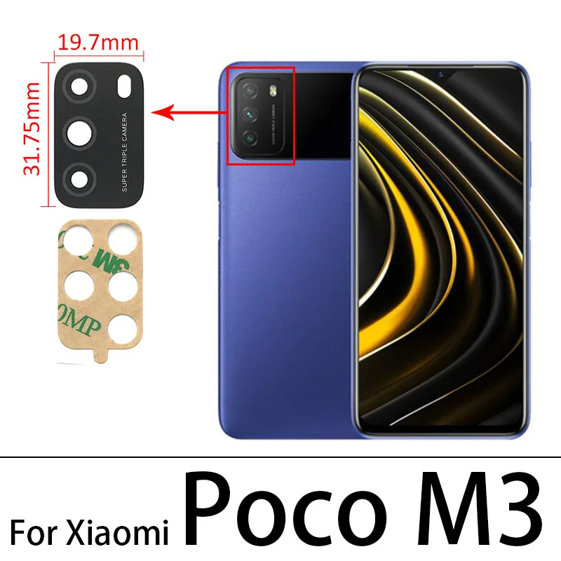 2Pcs Rear Camera Glass Lens for Xiaomi Devices 12 2Pcs Rear Camera Glass Lens for Xiaomi Devices - Image 12
