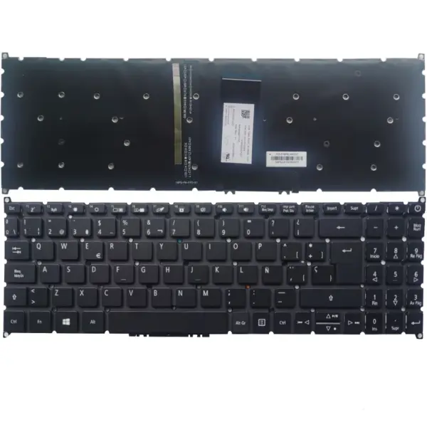 Spanish Keyboard for Acer Aspire A315 Series - Image 3