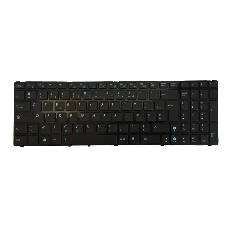 Asus French AZERTY Keyboard Replacement Black 2 Asus French AZERTY Keyboard Replacement Black - Image 2