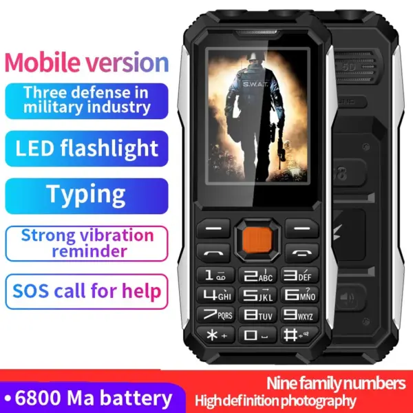 MAFAM D1688DFC Rugged Dual SIM Mobile Phone - Image 2