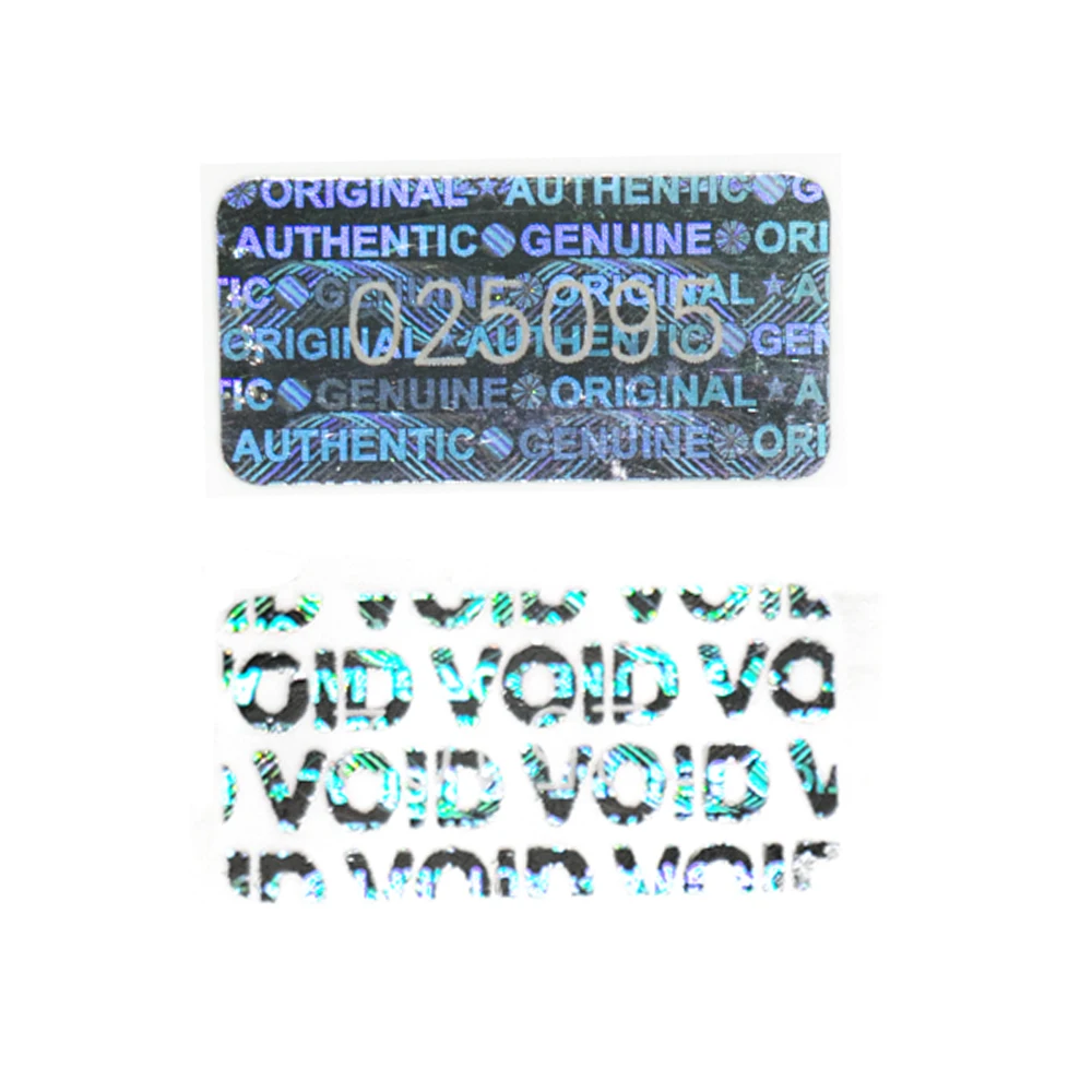 10x20mm Silver Tamper Proof Warranty Stickers 4 10x20mm Silver Tamper Proof Warranty Stickers - Image 4