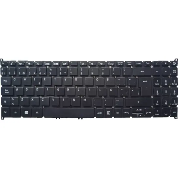 Spanish Keyboard for Acer Aspire A315 Series - Image 2