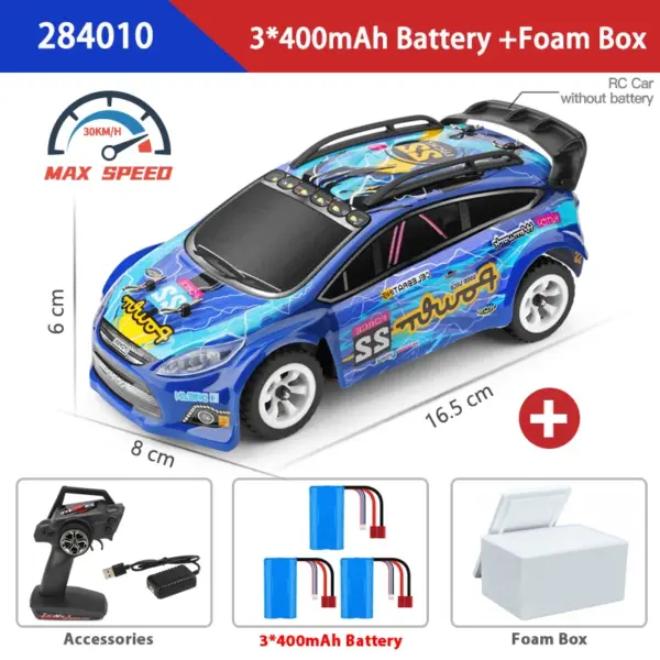 WLtoys 1:28 Scale 4WD High-Speed RC Car - Image 13