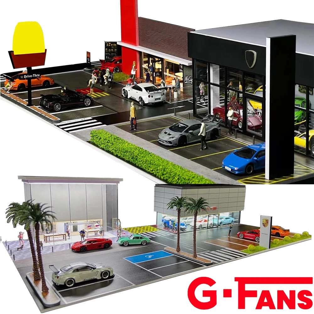 1:64 Scale Mini Car Garage Display Case 3 1:64 Scale Mini Car Garage Display Case - Image 3