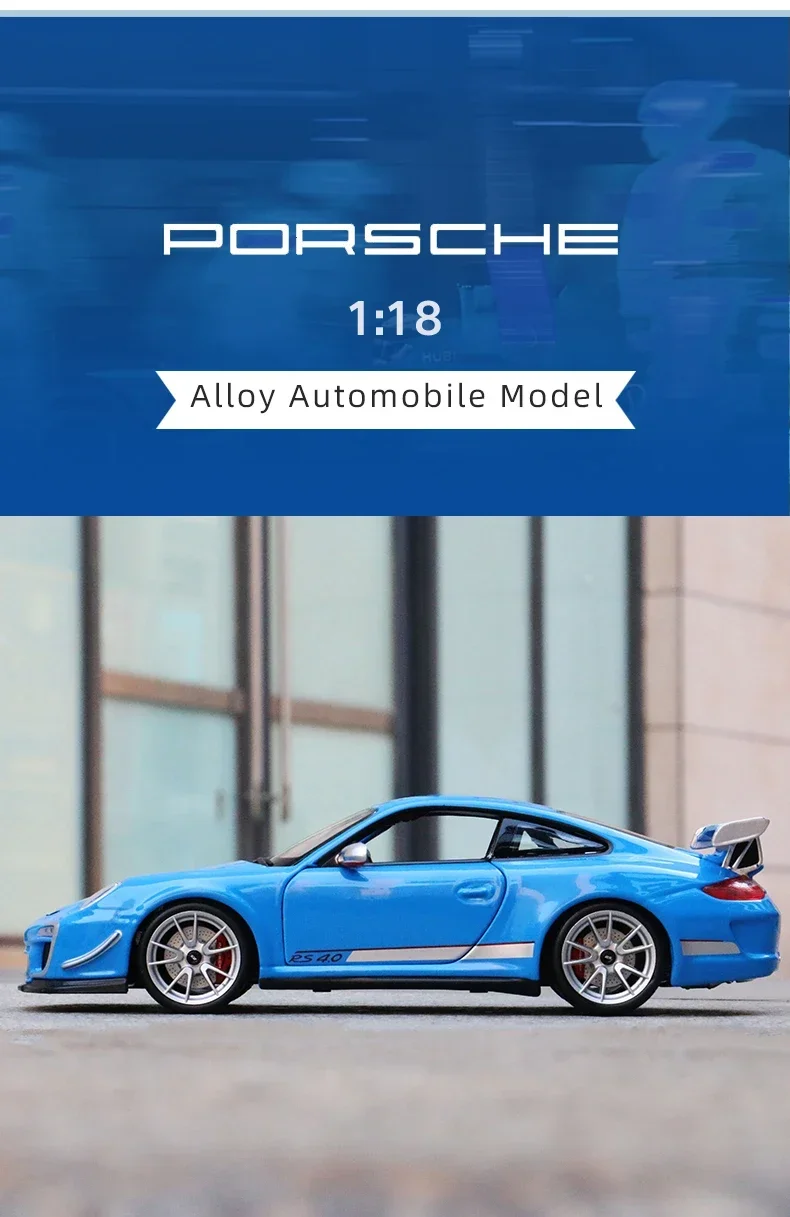 Bburago 1:18 Porsche 911 Gt3 Rs Model 11 Bburago 1:18 Porsche 911 Gt3 Rs Model - Image 11