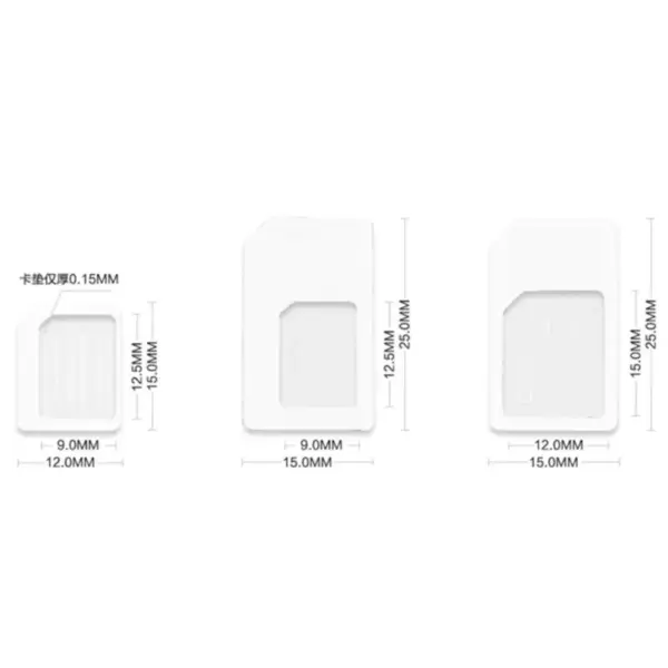 4 In 1 Nano SIM Card Adapter Set - Image 6