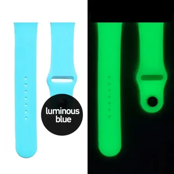 Luminous Silicone Strap for Apple Watch Ultra 2 - Image 15