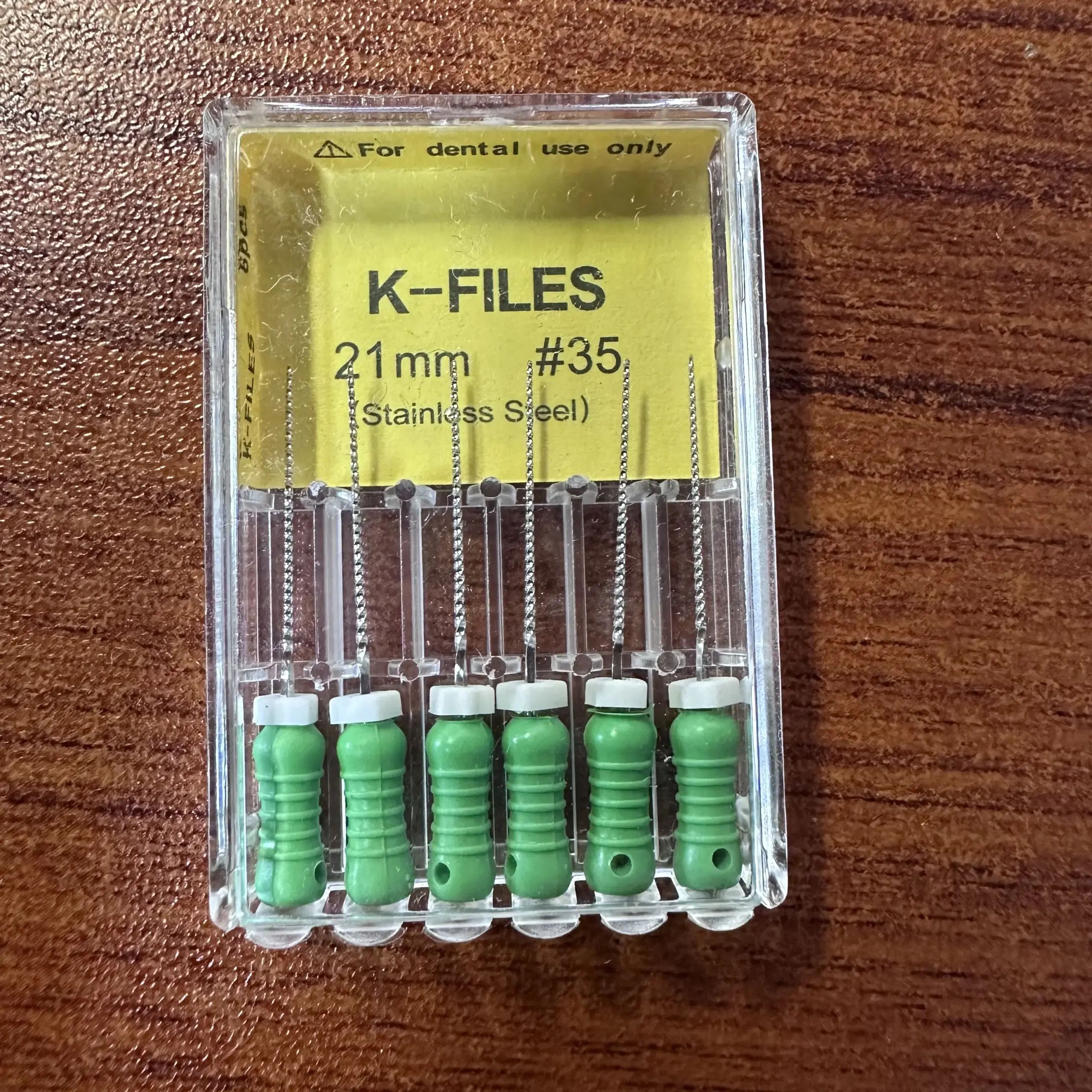 Stainless Steel Dental K-Files 6-Pack 22 Stainless Steel Dental K-Files 6-Pack - Image 22