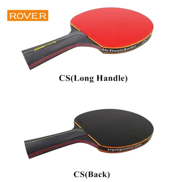 Professional Table Tennis Racket Set with Case - Image 6