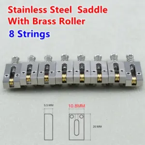 Electric Guitar Bridge Saddles Set 10.5MM/10.8MM 65 S01112b404f804a389270e078e6f87728L