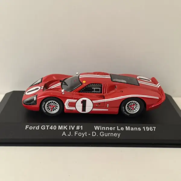 Diecast 1/43 Ford GT40 MK IV Model - Image 2