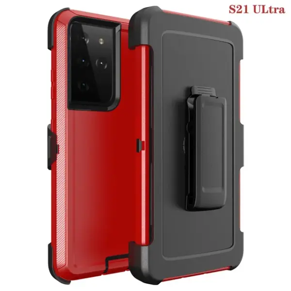 3-in-1 Heavy Duty Phone Case for Samsung Galaxy - Image 12