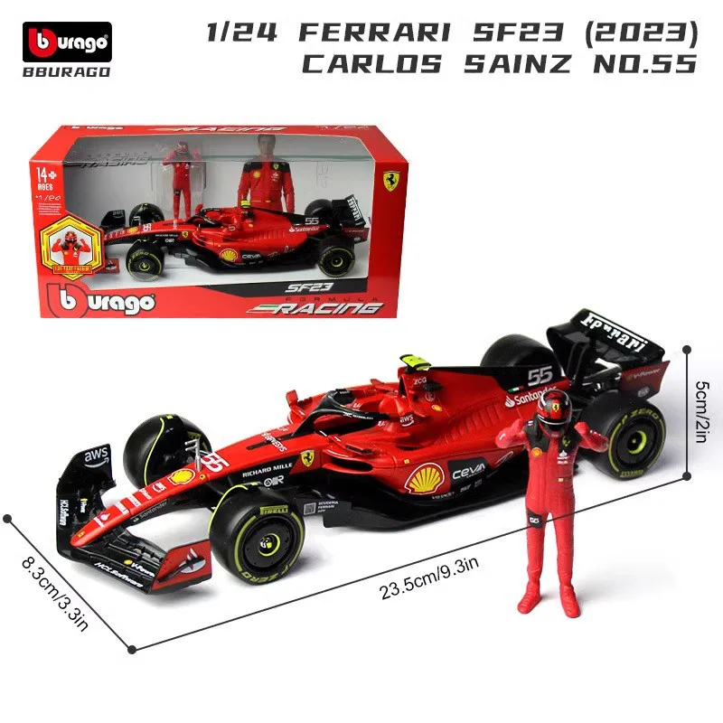 Bburago 1:24 F1 McLaren Lando Norris Model 3 Bburago 1:24 F1 McLaren Lando Norris Model - Image 3