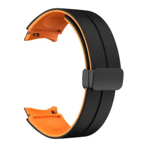 Magnetic D Buckle Silicone Strap for Galaxy Watch 67 S0207a4bffb4648d2a00ab96c973bfe1dW 2