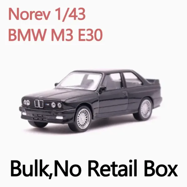 BMW M3 E30 1:43 Scale Diecast Model Car - Image 7