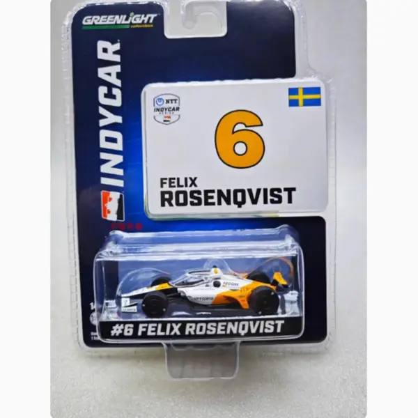 1:64 Scale 2023 NTT #6 Alloy Car Model - Image 2