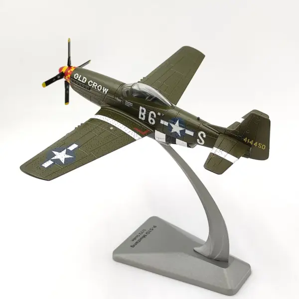 Die-cast Aircraft Model 1/72 Scale P-51D - Image 3